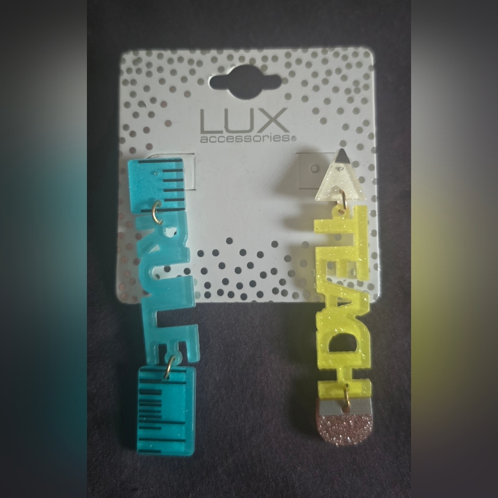 School Teacher Earrings Gift
